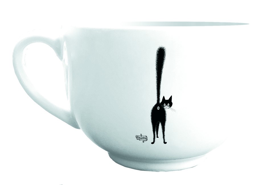 Bol Chats Albert Dubout Le 3eme Oeil Porcelaine Editions Clouet