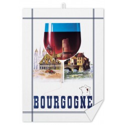 Torchon - Bourgogne Verre (fin de série)