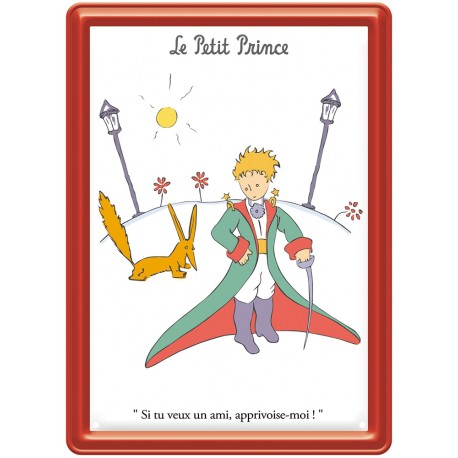 Plaque métal - Réverbères - Le Petit Prince