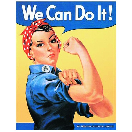 Plaque US - We Can Do It