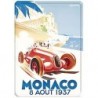 Plaque métal 15x21 - Grand Prix de Monaco de 1937
