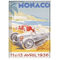 Plaque métal 15x21 - Grand Prix de Monaco de 1936