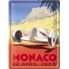 Plaque métal 30x40 - Grand Prix de Monaco de 1935