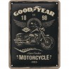 Plaque métal 3D 15x20 - Motorcycle