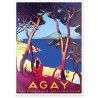 Affiche - Agay Plage