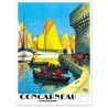 Affiche - Concarneau - Port de Bretagne - Compagnie PO