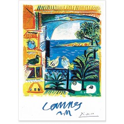 Affiche - Cannes - Les Pigeons - Picasso