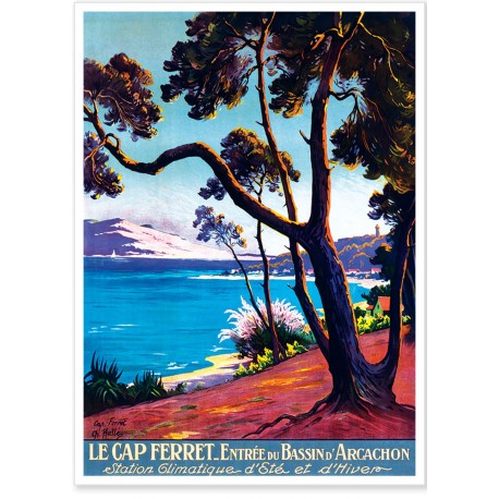 Affiche - Le Cap Ferret - Midi