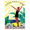 Affiche - Côte d'Azur - Soleil toute l'année - PLM