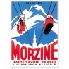 Affiche - Le téléphérique de Morzine - Ville de Morzine