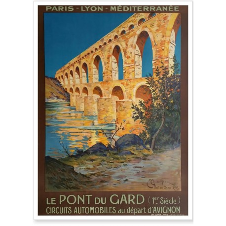 Affiche - Le Pont du Gard