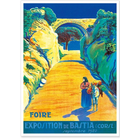 Affiche - Corse - Foire de Bastia