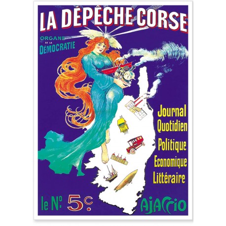 Affiche - La Dépêche Corse