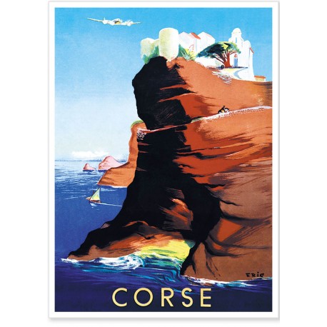 Affiche - Corse - Bonifacio