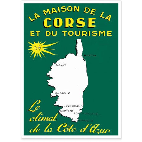 Affiche - La Maison de la Corse