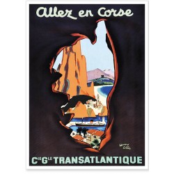 Affiche - Allez en Corse