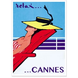 Affiche - Relax à Cannes