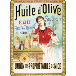 Poster 30x40 - Huile d'Olive de Nice