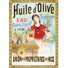 Poster 30x40 - Huile d'Olive de Nice