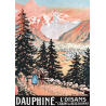 Affiche 50x70 - Dauphiné Oisans Belledonne