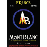 Affiche 50x70 - Logo du Mont-Blanc