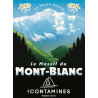 Affiche 50x70 - Le massif du Mont Blanc