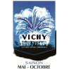 Affiche 50x70 - Vichy Ville d'Eau Éternelle