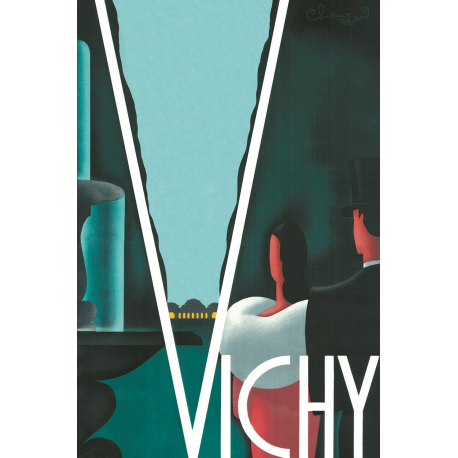 Affiche 50x70 - V comme Vichy