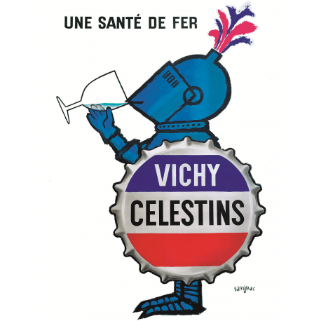 Affiche 50x70 - Vichy Celestins