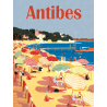 Affiche 50x70 - La plage d'Antibes