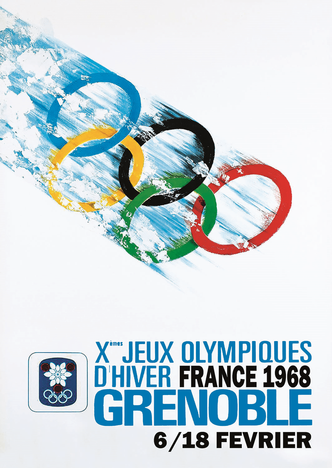 Xe.JEUX OLYMPIQUES D'HIVER, GRENOBLE 1968, CHAMROUSSE