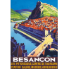 Affiche 50x70 - Vue sur Besançon