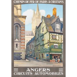 Affiche - Angers - 40x60 Giclée