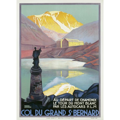 Affiche - Col du Grand Saint Bernard