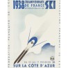 Affiche - Championnats de France de Ski de 1938