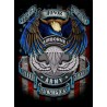 Plaque métal - US Army Airborne - 20x30 en relief