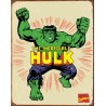 Plaque métal US - Hulk - 30x40cm