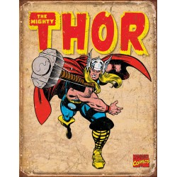 Plaque métal US - Thor - 30x40cm