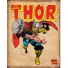 Plaque métal US - Thor - 30x40cm