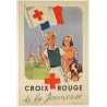 Aff. 40x60cm - Croix Rouge de la Jeunesse