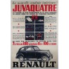 Aff. 79x116cm - Juvaquatre Renault