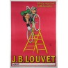 Aff. 77x109cm - JB Louvet (Bicyclette sur échelle)