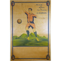 Aff. 76x116cm - Affiche Saint Raphaël Quinquina (Footballer)