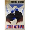 Aff. 80x119cm - Loterie Nationale Saissez la Fortune