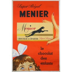 Aff. 64x97cm - Super Régal Ménier (Chocolat)