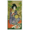 Aff. 30x61cm - Affiche Japon Conserve Geisha Crabe