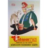Aff. 60x89cm - Milk Equivalent FMS Remplace le lait entier