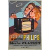 Aff. 79x118cm - Loisirs Philips (Radio)