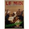 Aff. 82x120cm - Le Midi Républicain Indispensable Chaque Semaine