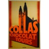 Aff. 77x118cm - Chocolat Collas Tours